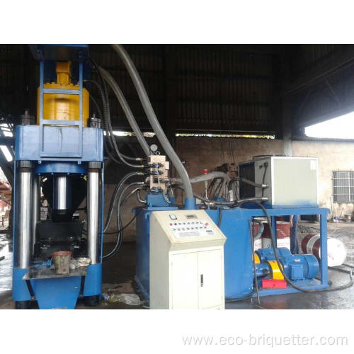 Hydraulic Auto Aluminum Residue Briquetting Press Machine